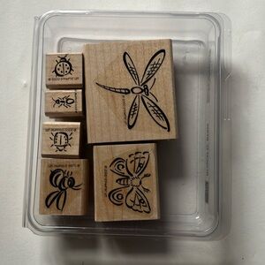 Stampin’ Up Bunch O’ Bugs Wood Stamp Set